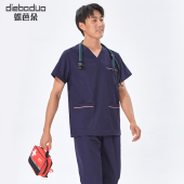 蝶芭朵洗手衣女长袖 医生护士服 冬手术室工作服刷手衣手术服男短袖