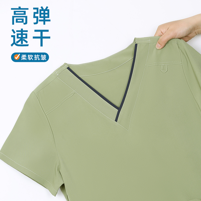 手术衣洗手衣男女医生刷手服弹力