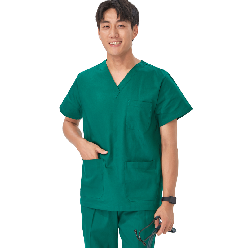 手术衣速干洗手衣女短袖刷手服手术室工作服医护纯棉隔离衣男长袖
