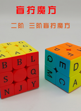 彳亍盲拧三阶魔方盲拧二阶魔方可自选魔方DIY