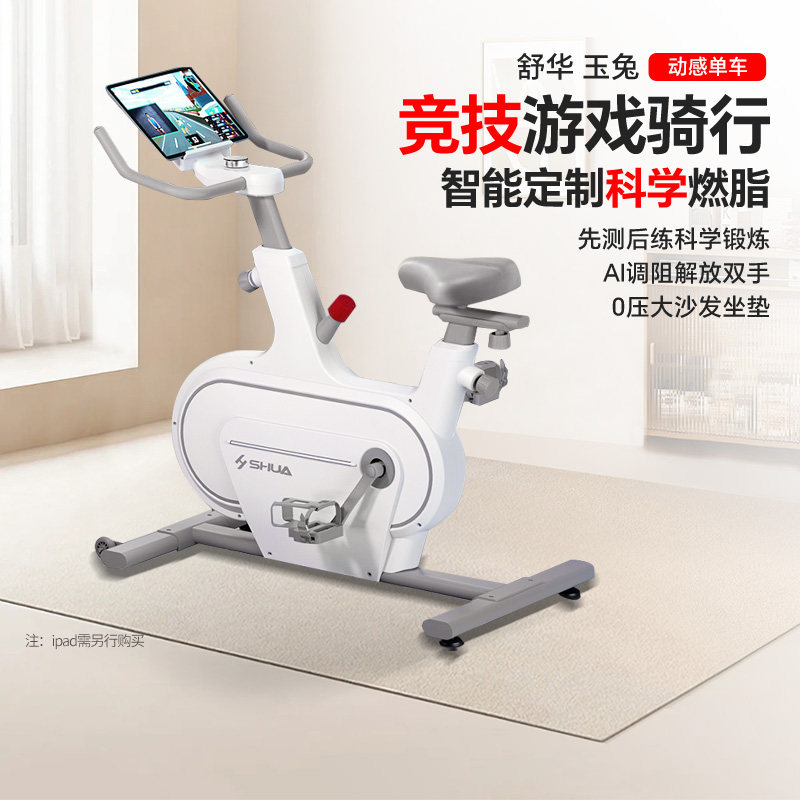 舒华动感单车家用健身器材室内运动自行车磁控静音智能健身车B359
