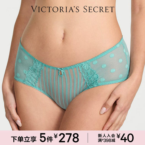 维密花漾蕾丝饰边性感内裤