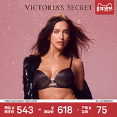 维密大秀系列闪亮水晶3 4罩杯上托聚拢文胸内衣女