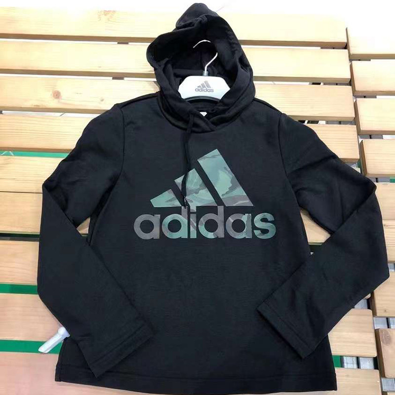 连帽Adidas针织套头衫卫衣