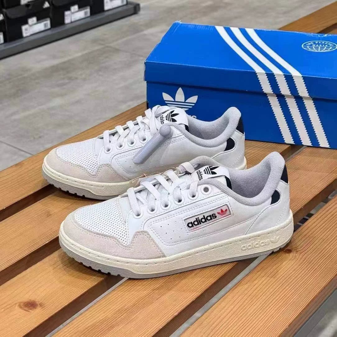 Adidas阿迪达斯 小牛皮复古板鞋运动鞋GX4393 GX4394 断码福利