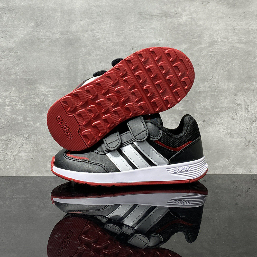 Adidas阿迪达斯正品儿童魔术贴2026夏季新款运动鞋跑步鞋JH8653