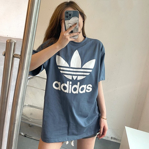 三叶草短袖宽松T恤运动服