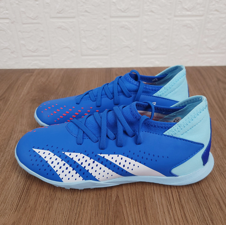 Adidas 阿迪达斯正品 大童猎鹰中端TF碎钉人造草防滑足球鞋IE9452