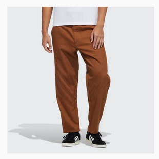 酷动城  Adidas三叶草男子棉质舒适直筒时尚休闲长裤H07085H07086