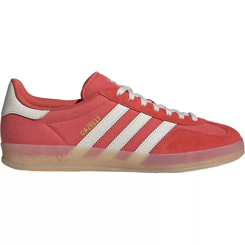 Adidas阿迪达斯三叶草 男女同款休闲经典运动系带轻便板鞋JQ8389