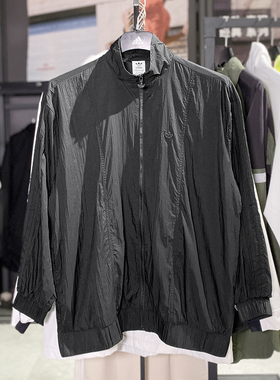 Adidas阿迪达斯三叶草女2023运动服休闲梭织夹克外套H11424H11423