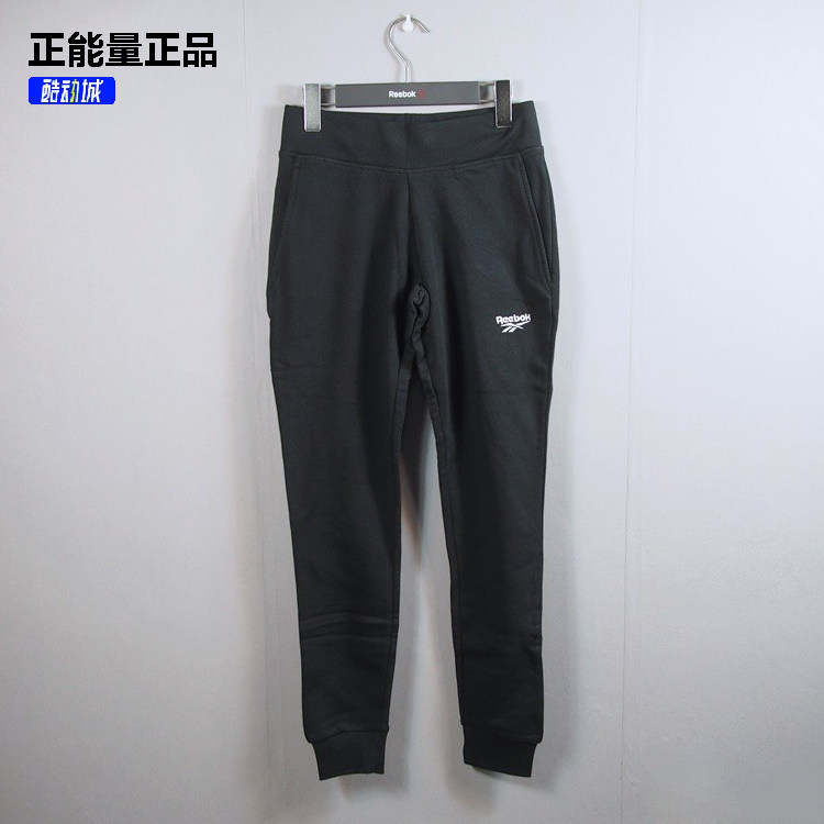 运动裤 Reebok锐步女子经典春秋休闲束脚修身针织收口长裤 FK3384