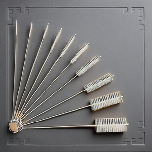 10合1烟斗刷毛刷通针通条多功能清洁刷子烟嘴配件