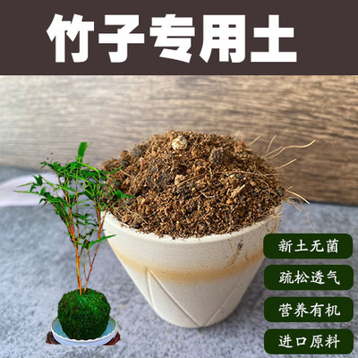 润土堂竹子土沙质土盆栽营养土