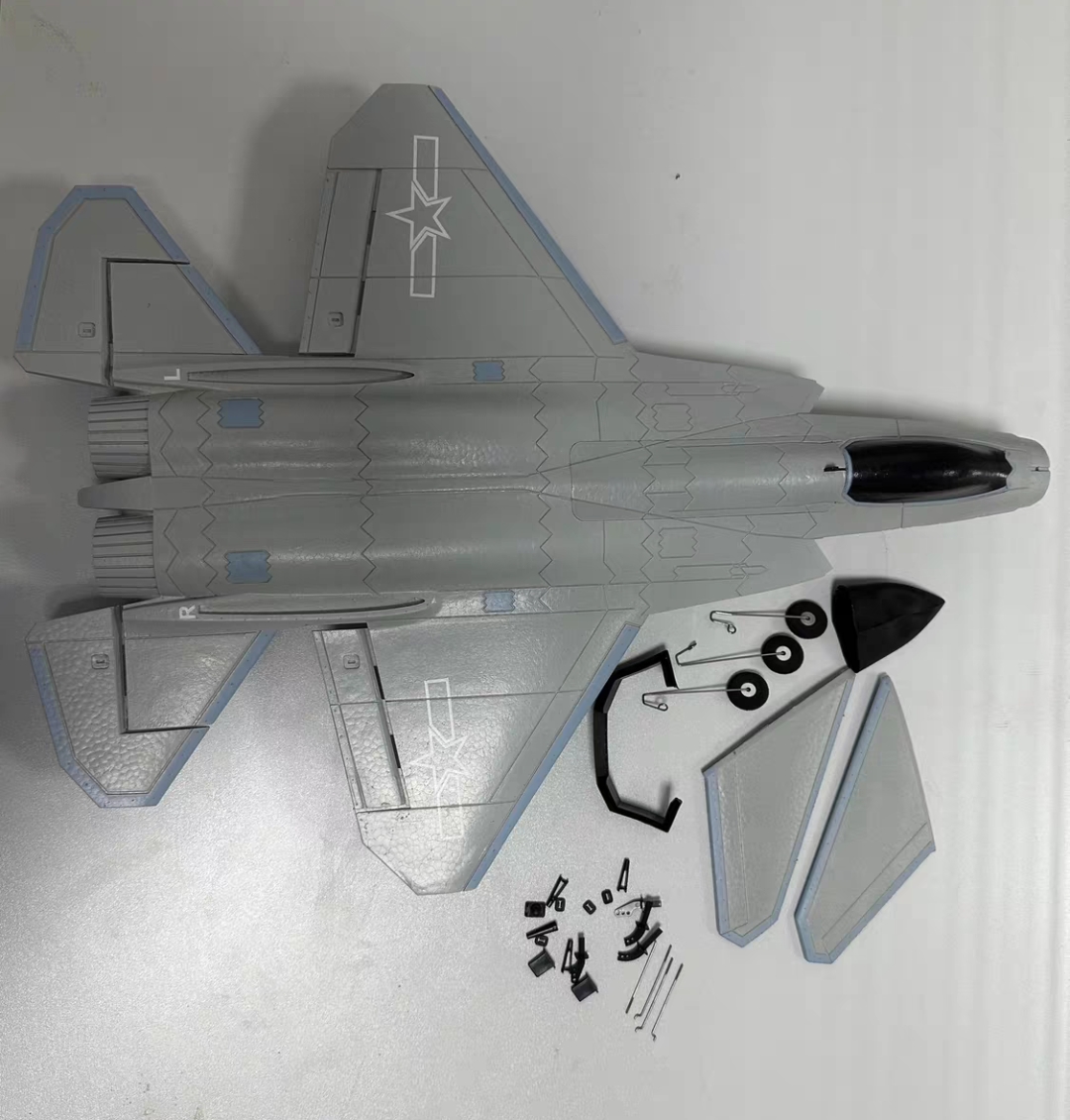 飞熊fx9631歼35涵道战斗机空机配件航模KIT