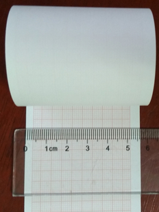 除颤仪打印纸 57*20  心电图纸 50*20 带格心电图纸57*20