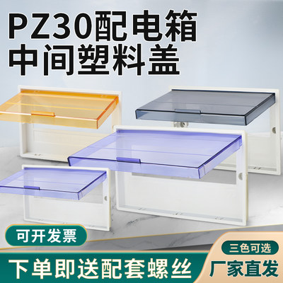 PZ30家用塑料强电箱盖板