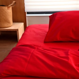 新中式 提花婚庆四件套80支全棉贡缎国风提花喜字四件套