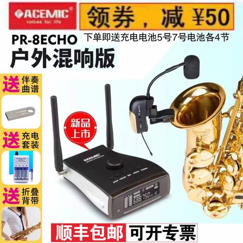 萨克斯官方店户外充电无线麦克风