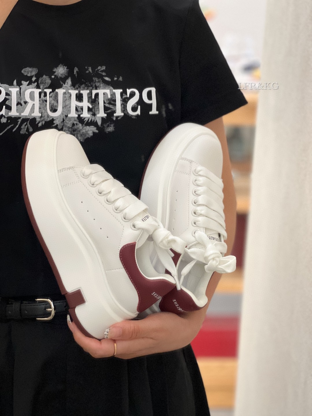 2024秋季新款真皮小白鞋女厚底增高百搭休闲运动板鞋子ins潮单鞋