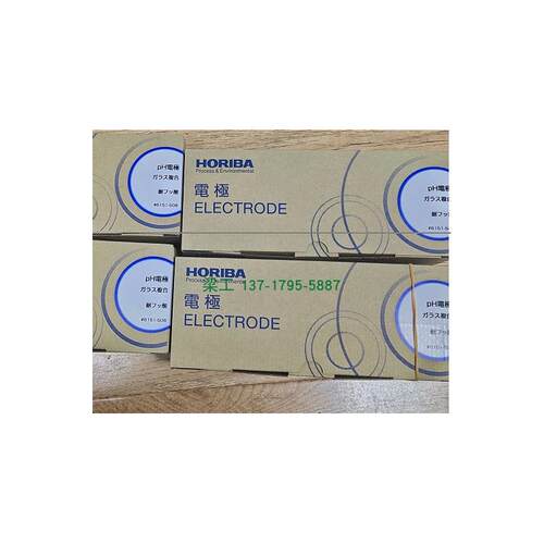 PH电极6108-50B日本HORIBA堀场制作所PH测试仪酸度仪6108-100B