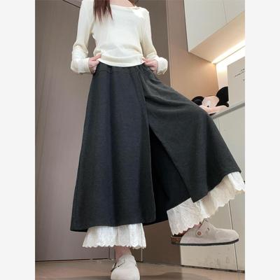 今年流行梧桐裤裙裤女202