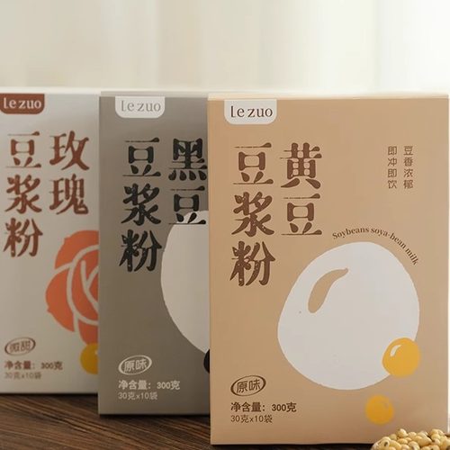 乐作原味豆浆粉早餐冲泡