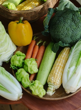 乐作|云南蔬菜包鲜蔬 胡萝卜/佛手瓜/姜柄瓜/新鲜玉米 5斤