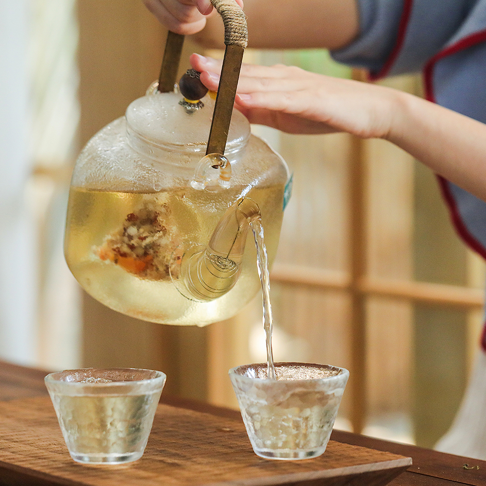马蹄荸荠干雪梨茶免煮花草茶组合图片
