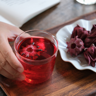 乐作丨冻干玫瑰茄 云南高山洛神花干花茶 花果茶 瓶装20克