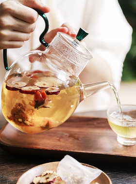 乐作丨青颜八宝茶桂圆枣片玫瑰枸杞子菊花黄精玉竹山药 12包