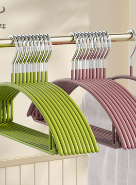 衣架家用挂衣无痕加厚防肩角衣撑防滑衣服收纳挂架多功能晾晒衣架