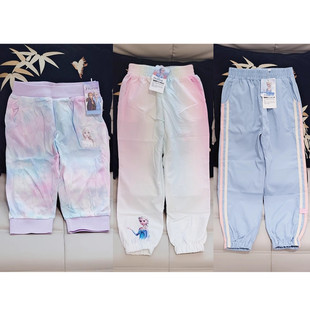 撤柜公主防蚊裤~100-150码外单女童春夏季卡通甩甩裤打底裤长裤子