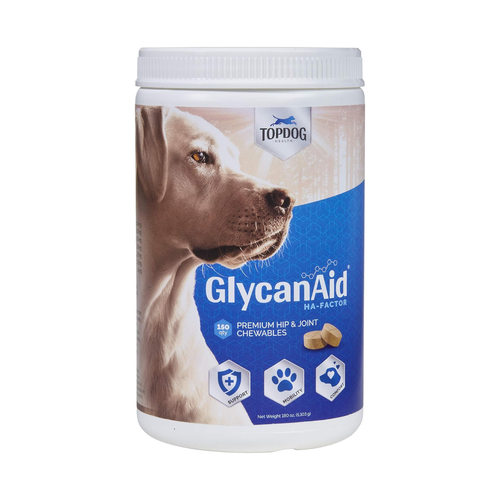 美国直邮Glycanaid HA Glucosamine Dogs 葡萄糖胺狗髋关节 150粒