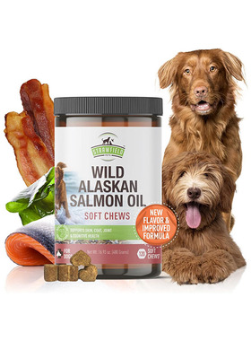 美国直邮 Strawfield Pets Omega 3 Fish Oil Chews 狗用三文鱼油