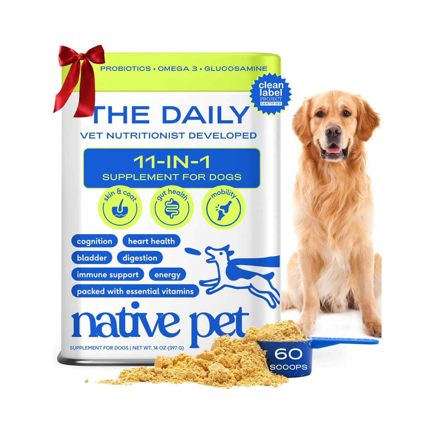 美国直邮 Native Pet Dog Vitamins & Supplements 宠物犬维生素
