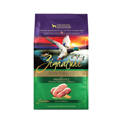 Zignature鸭肉配方干狗粮