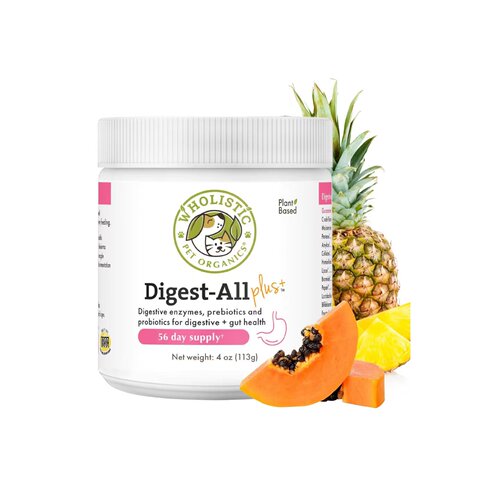 美国直邮 Wholistic Pet Organics Digest All狗益生菌和消化酶粉