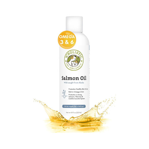 美国直邮 Wholistic Pet Organics Salmon Oil 猫狗有机三文鱼油