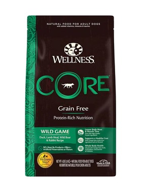 美国直邮 Wellness CORE Grain Free Dry Dog Food 无谷物干狗粮