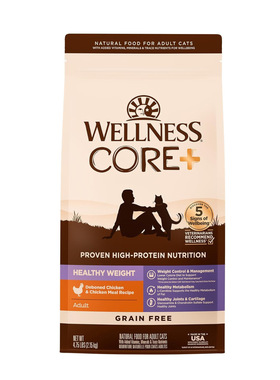 美国直邮Wellness CORE+Healthy Weight Cat无谷物体重管理干猫粮