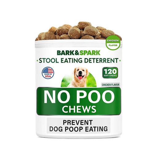 美国直邮 BARK&SPARK NO Poo Treats for dog 防止狗狗吃便便补剂
