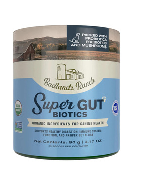 美国直邮 BADLANDS RANCH Super Gut Biotics 狗用消化补剂 90g