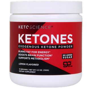 美国直邮Keto Science Ketones Powder 外源性酮补剂 BHB酮盐