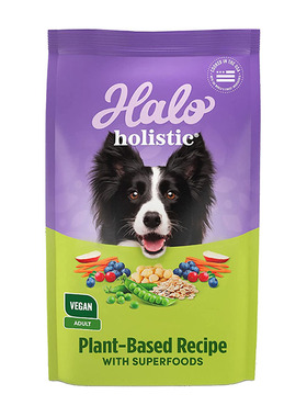 美国直邮Halo Purely For Pets Plant-Based  dog food素食干狗粮