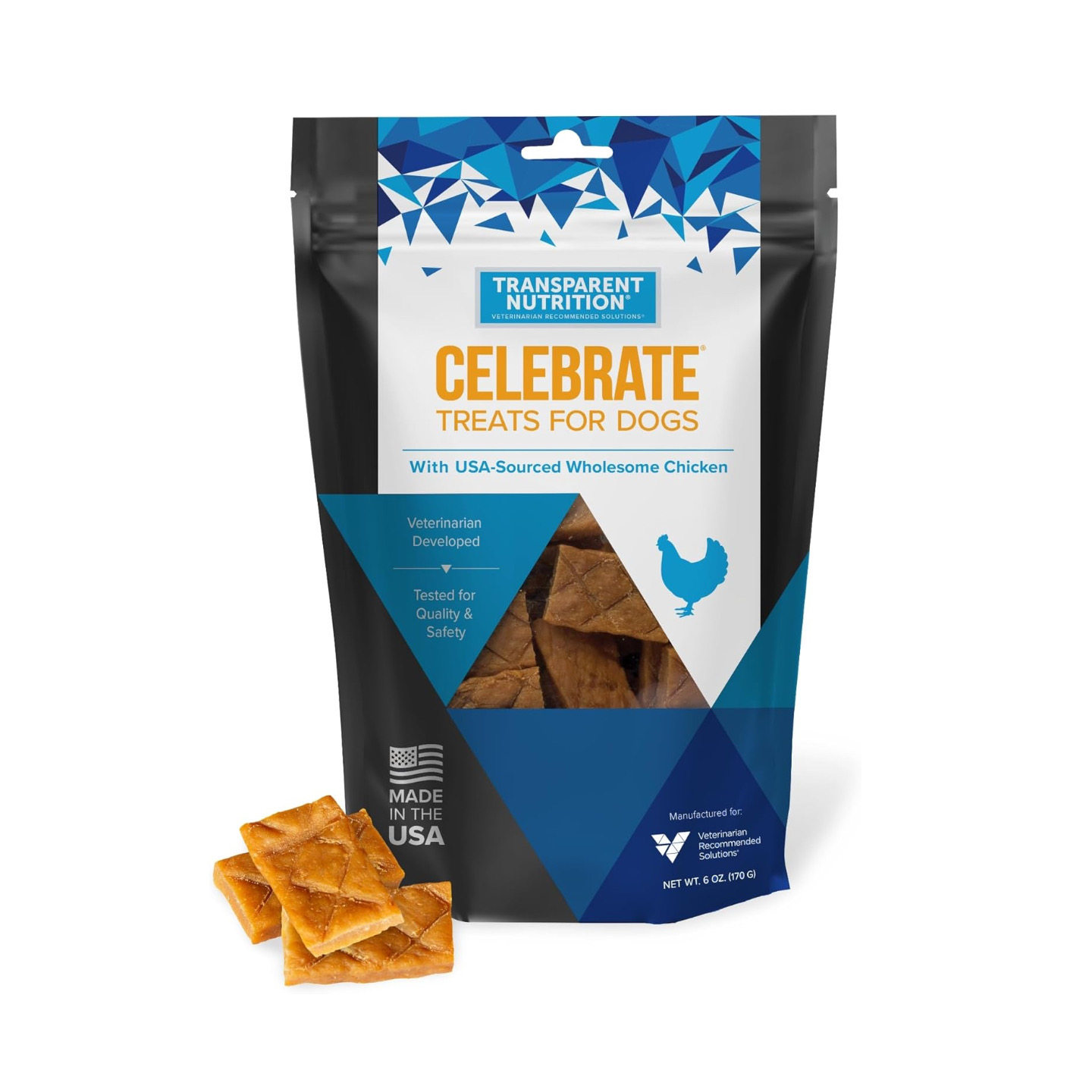 美国直邮Celebrate Jerky Treats Chicken狗食用无谷物鸡肉干零食