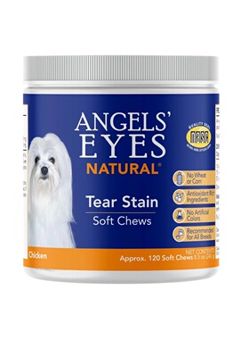 美国直邮 ANGELS' EYES Natural Tear Stain天然防泪痕狗狗软咀嚼