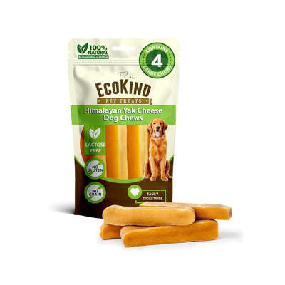美国直邮EcoKind Yak Cheese Himalayan Dog Chews狗零食牦牛奶酪
