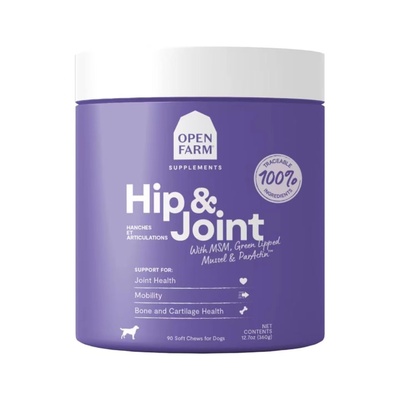 美国直邮Open Farm Hip & Joint Chews for Dog狗髋关节补剂 90粒