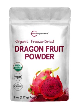 美国直邮MicroIngredients Freeze-Dried Dragon有机冻干火龙果粉